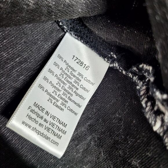 Anthropologie Dolan Left Coast Callan Ruffled Houndstooth Top Size Medium - Picture 9 of 11